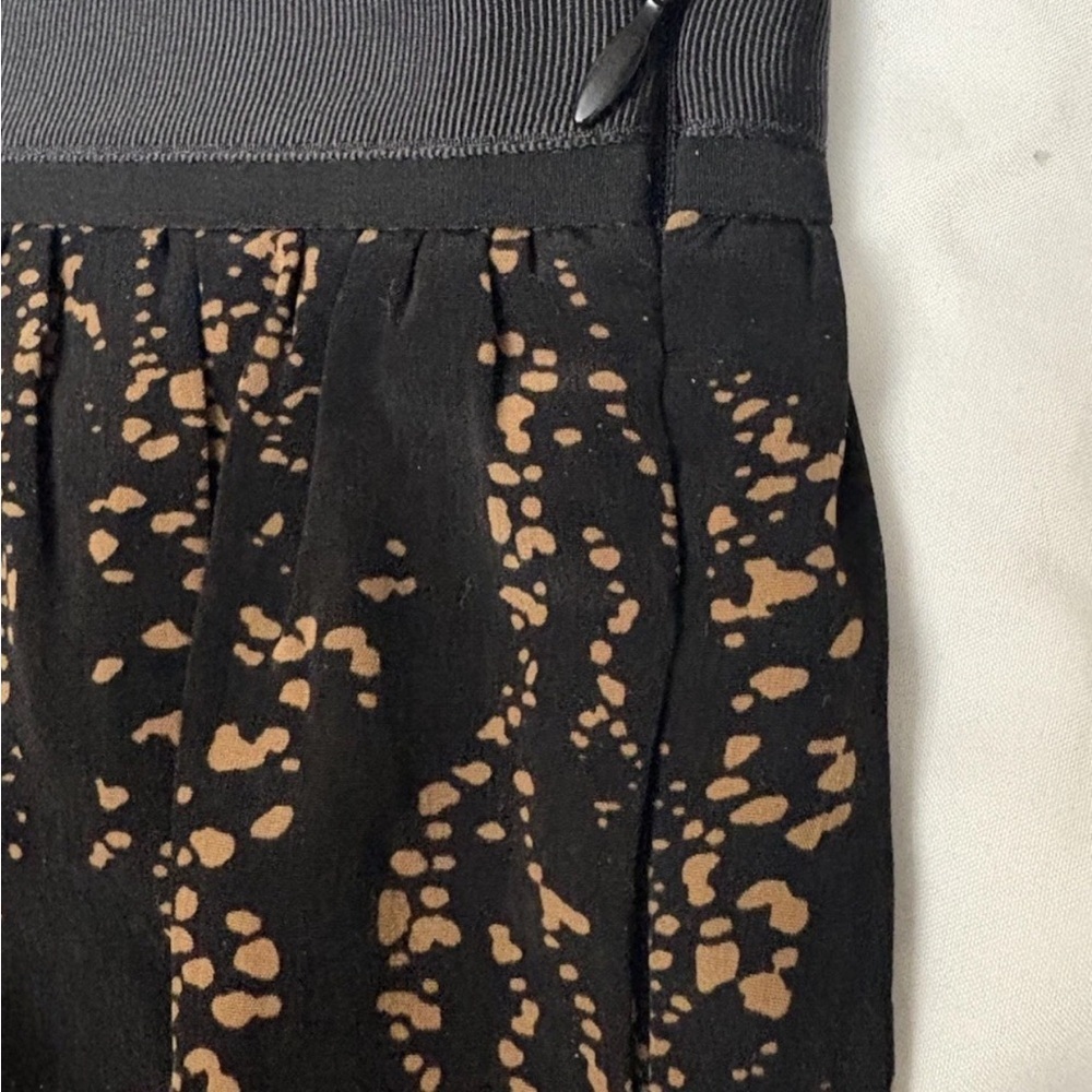 GAP Black and Tan A-Line Skirt - Picture 6 of 9